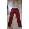 Flags & cup - pantalon bordeaux