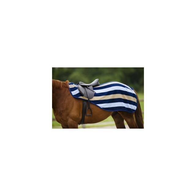 Couvre reins polaire bleu