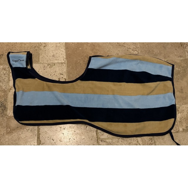 Couvre reins polaire bleu