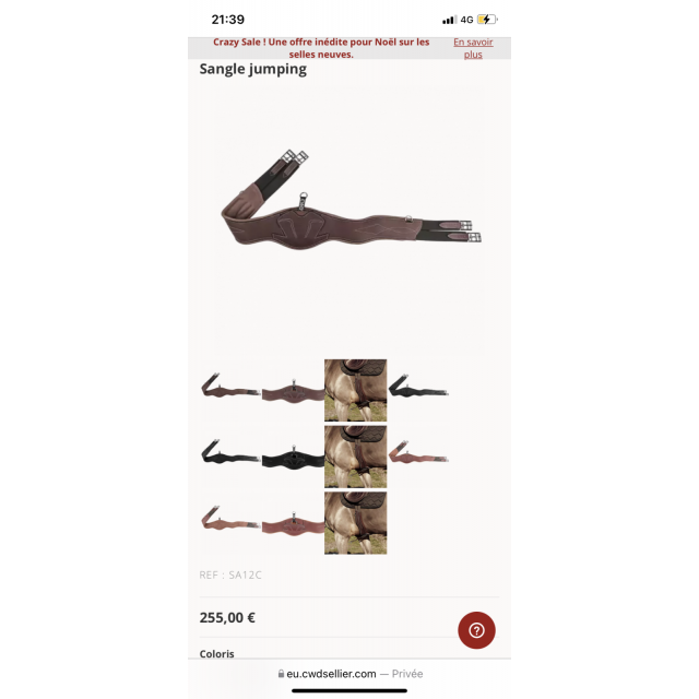 Sangle CWD neuve