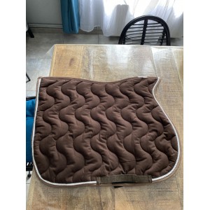 Tapis de selle Equitheme Polyfun marron