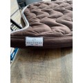 Tapis de selle Equitheme Polyfun marron