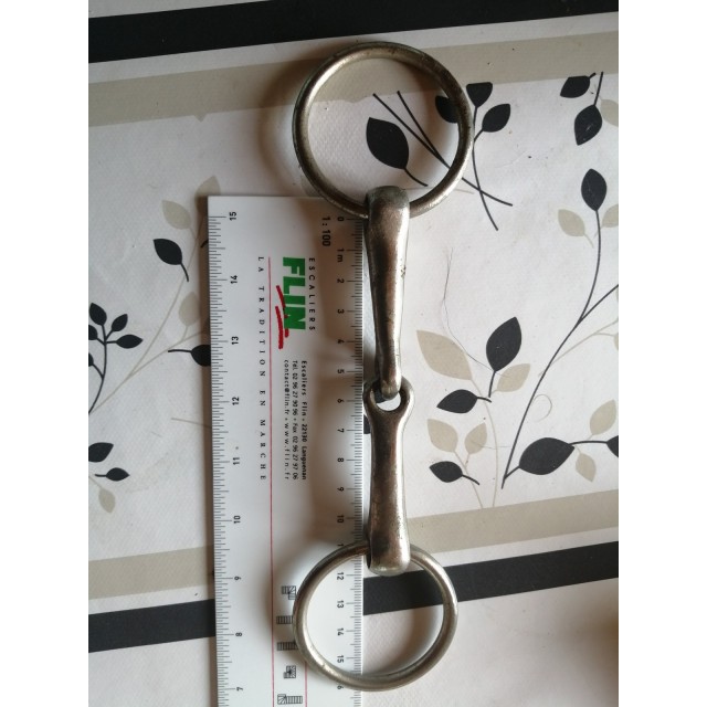 Mors simple t 105 petits anneaux canons fins