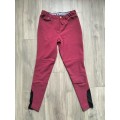 Pantalon rouge Le Sabotier Taille 38