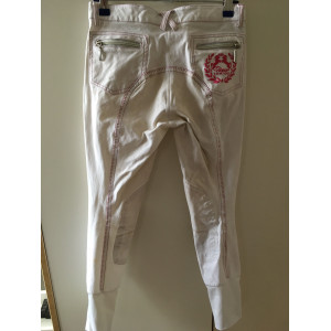 Pantalon blanc equicomfort