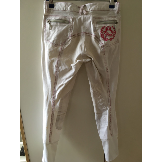 Pantalon blanc equicomfort
