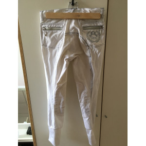 Pantalon blanc equicomfort
