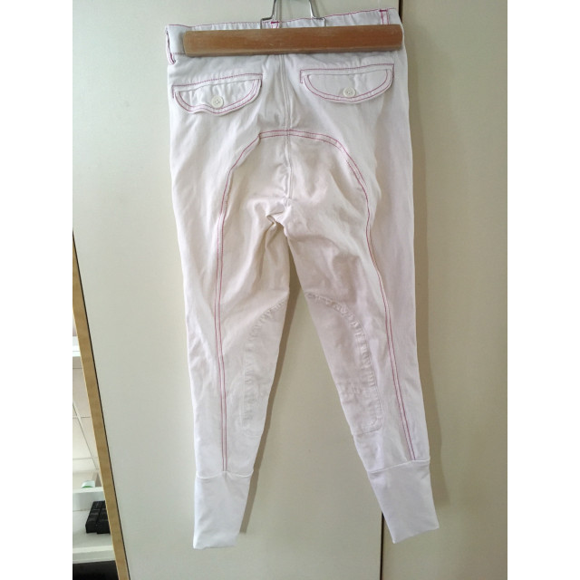 Pantalon blanc équicomfor