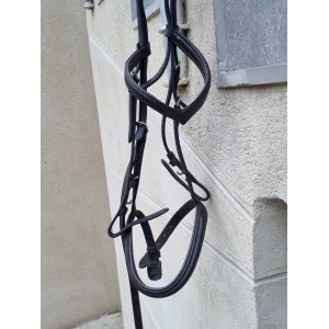 Bridon cuir muserolle française