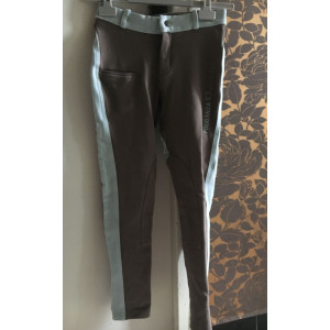 Pantalon d’équitation t.10 détails bleu ciel