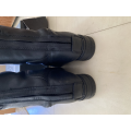 Bottes cuir noir