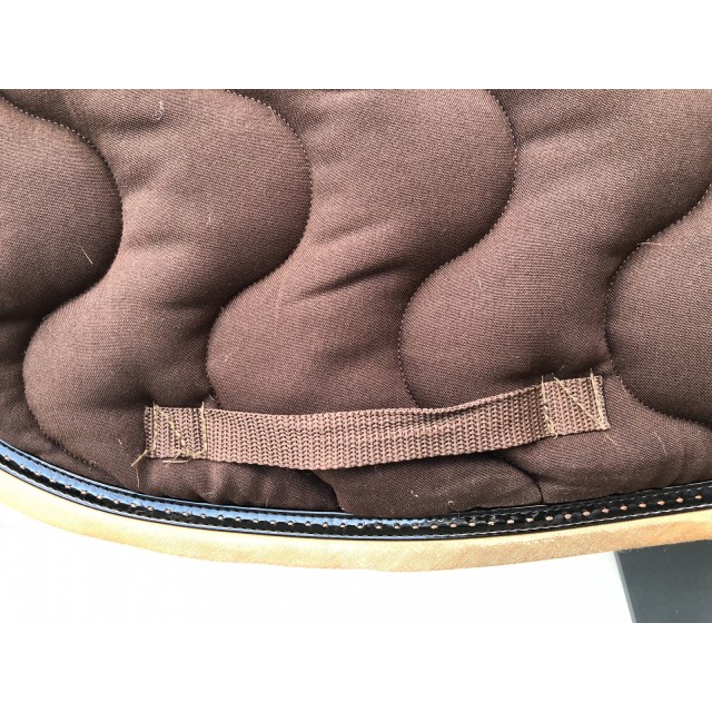 Tapis Pénélope Leprevost - Classique Point Sellier - Chocolat/Caramell