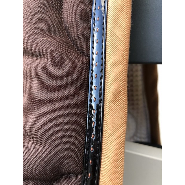 Tapis Pénélope Leprevost - Classique Point Sellier - Chocolat/Caramell