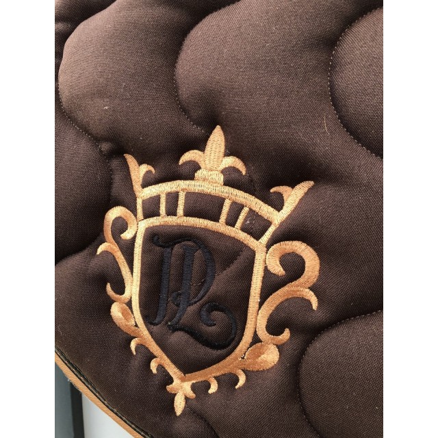Tapis Pénélope Leprevost - Classique Point Sellier - Chocolat/Caramell