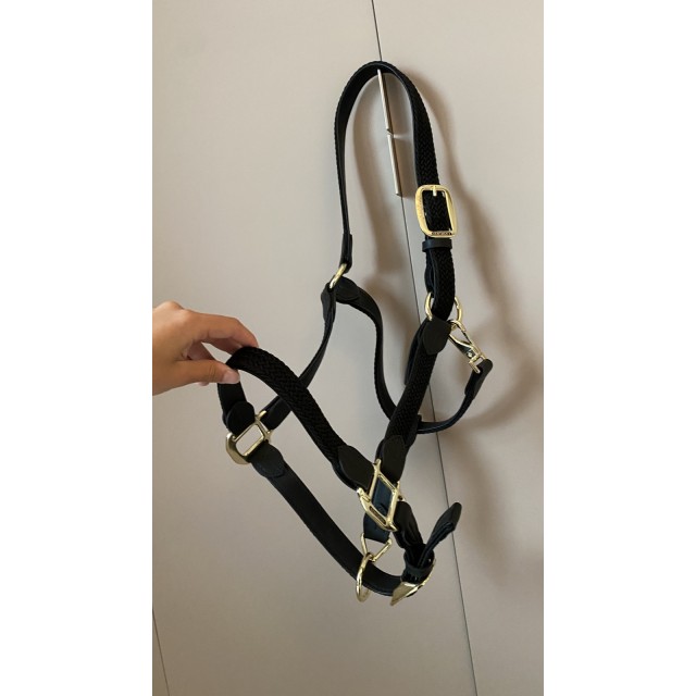 Licol tressé Kentucky noir