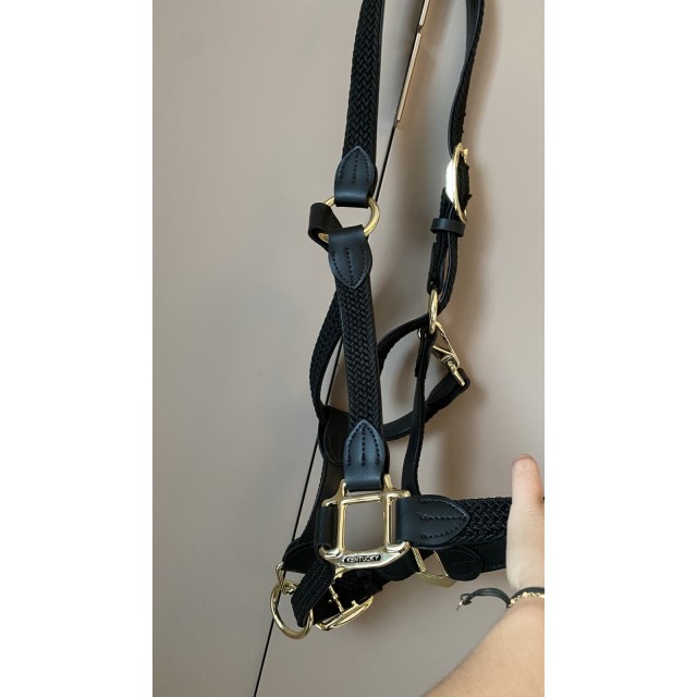 Licol tressé Kentucky noir