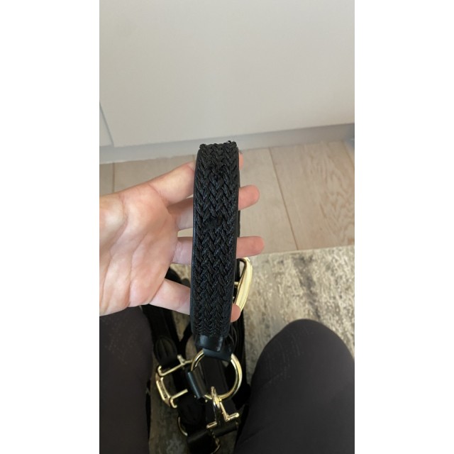 Licol tressé Kentucky noir