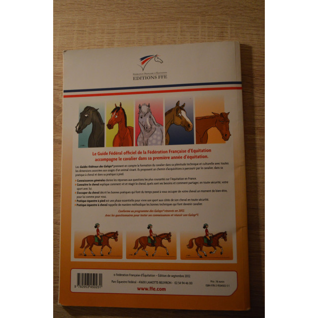 livre d'équitation pour préparer le galop 1