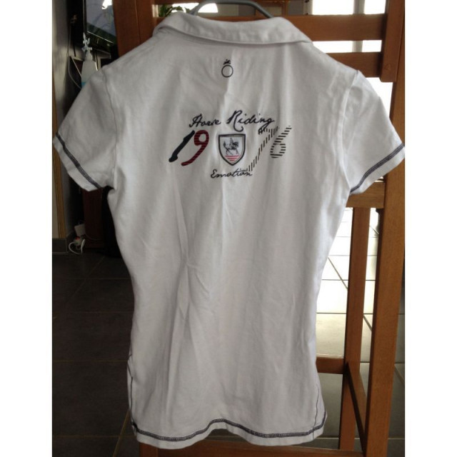 polo blanc