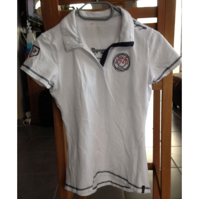 polo blanc