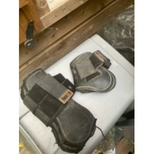 ensemble guêtre et protège noir