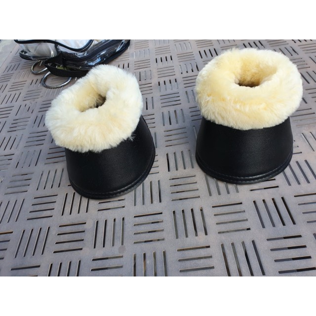 Cloches Waldhausen - neuves - noir + mouton- taille XL
