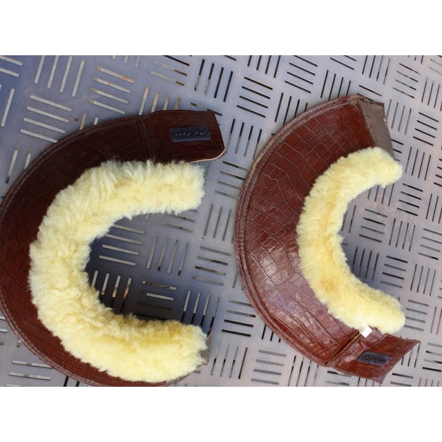 Cloches - Caldene - Imprimé crocodile marron + mouton - taille XL