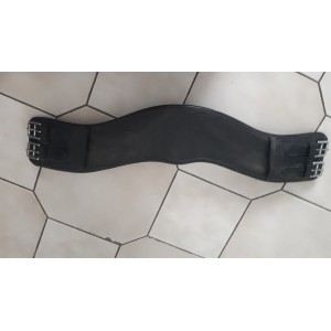 Sangle cuir noir 65cm