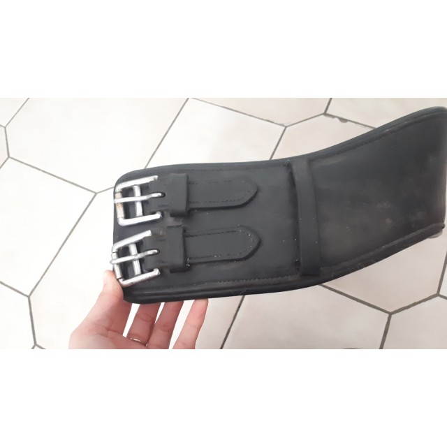 Sangle cuir noir 65cm
