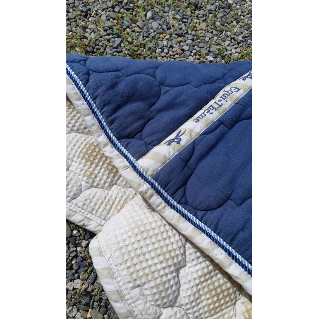 Tapis de selle bleu marine