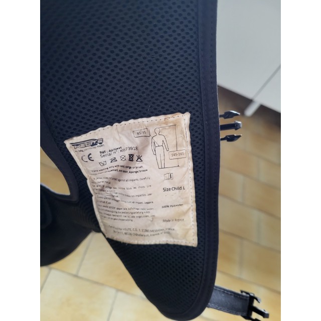 Air bag Helite with Equitheme