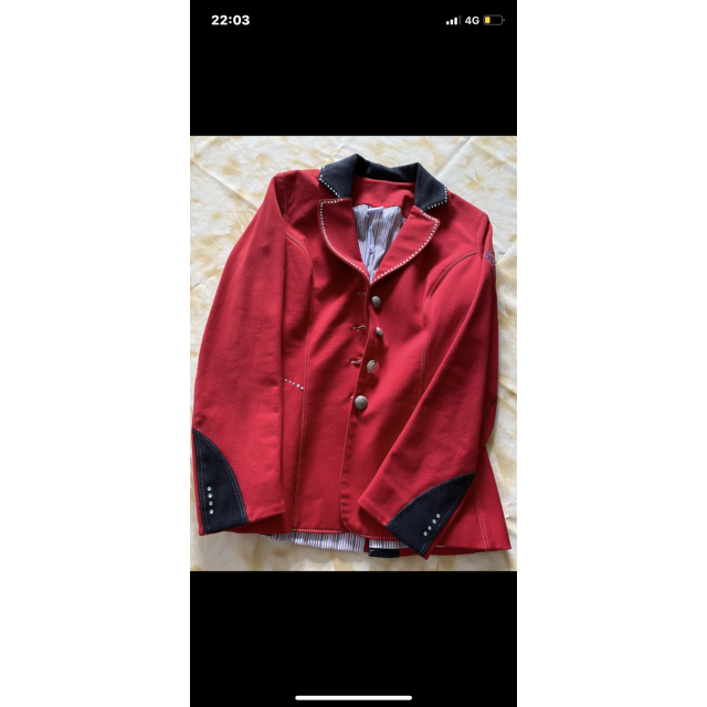 Veste concours rouge