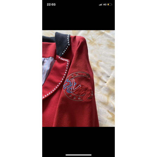 Veste concours rouge
