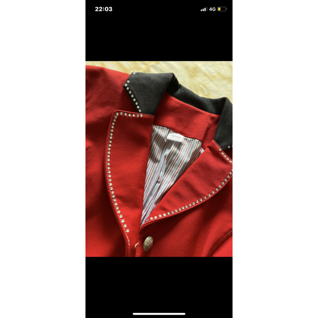 Veste concours rouge