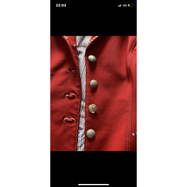 Veste concours rouge