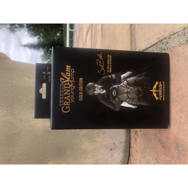 VEREDUS - PROTÈGE-BOULETS GRAND SLAM YOUNG JUMP MARRON - GOLD EDITION