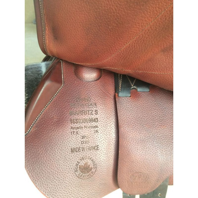 Selle DEVOUCOUX Biarritz S taille 17,5