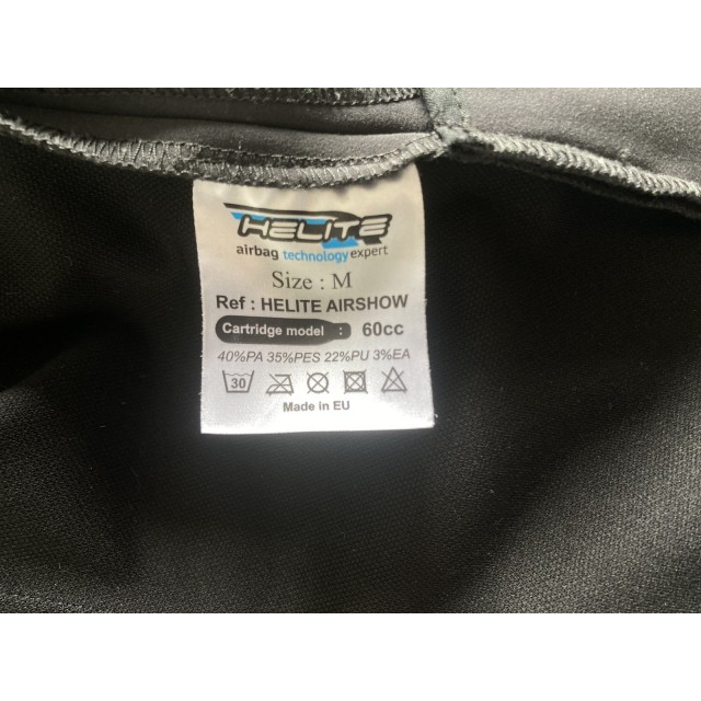 Veste concours et airbag