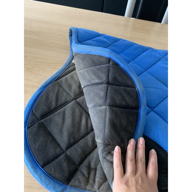 Tapis equitheme bleu roi