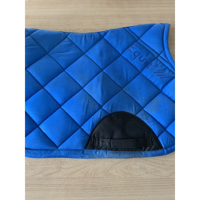 Tapis equitheme bleu roi