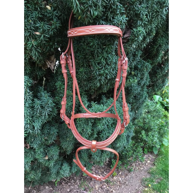 Bridon avec complément de muserolle