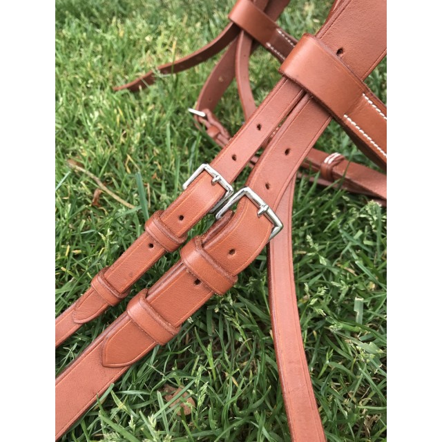 Bridon avec complément de muserolle