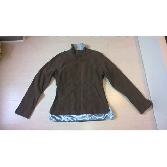 veste de concours equithème marron taille 40