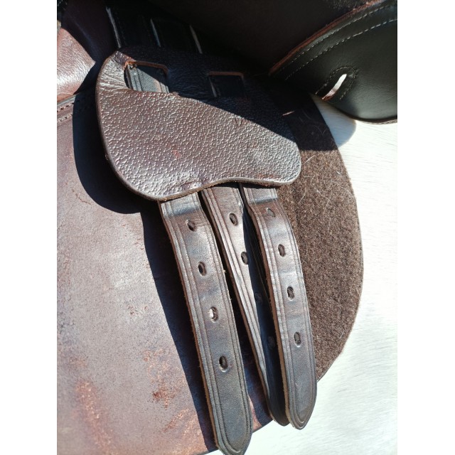 Selle mixte fouganza 17,5 pouces