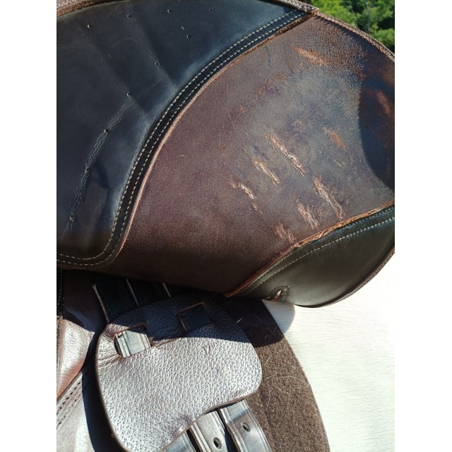 Selle mixte fouganza 17,5 pouces