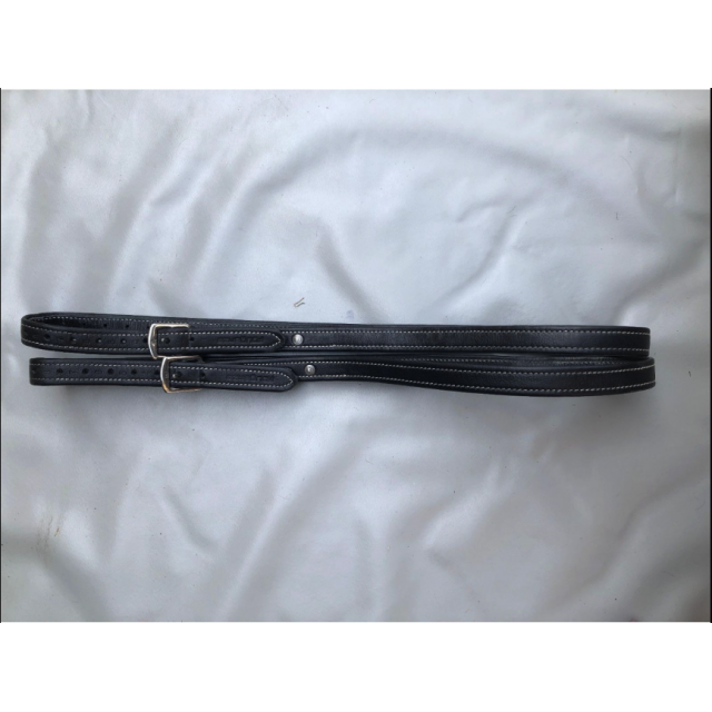 Étrivières Noires 125 cm