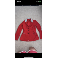 Veste de concours rouge