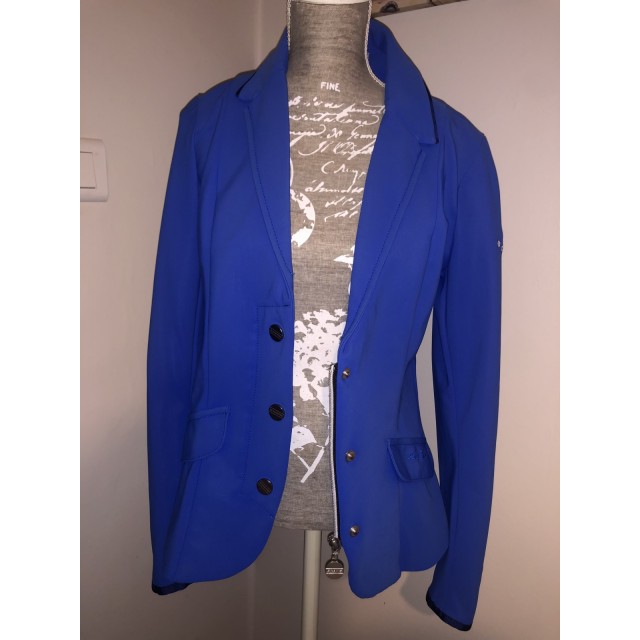 Veste de concours le sabotier bleu roi