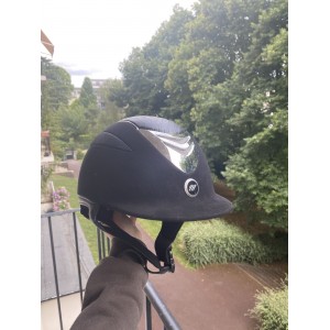 casque/bombe equitheme pro series noire M