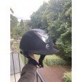 casque/bombe equitheme pro series noire M